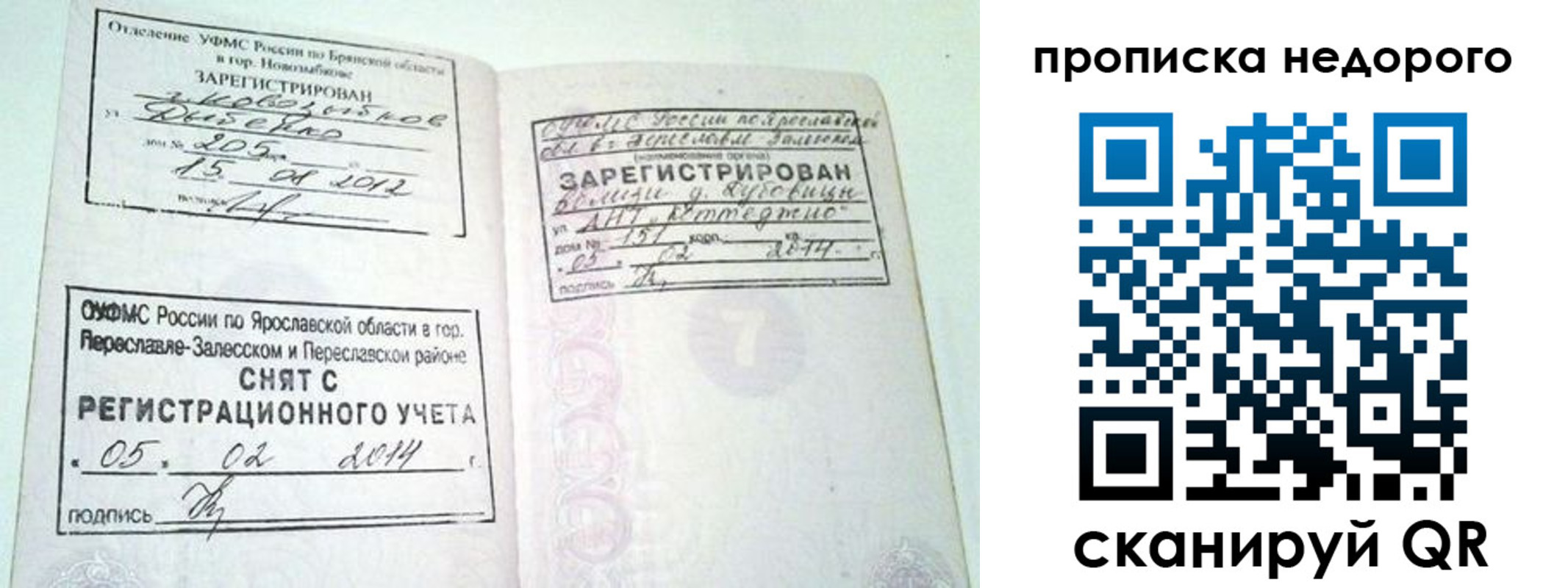 временная регистрация недорого в Мончегорске